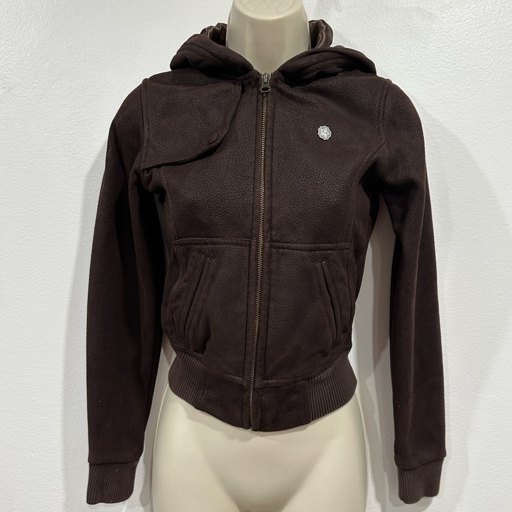 Obey Dark Brown Hoodie